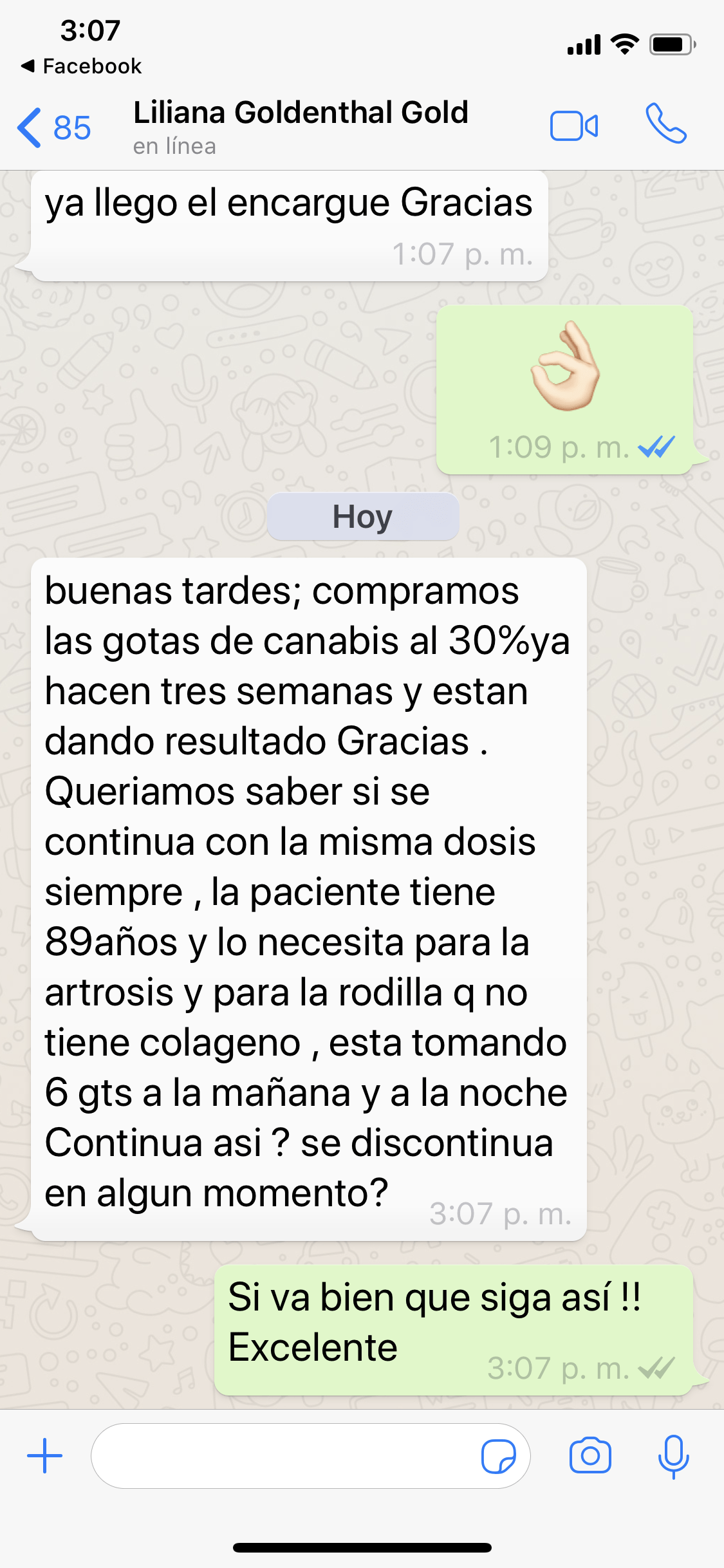 89 Años Artrosis Dolores Fuertes