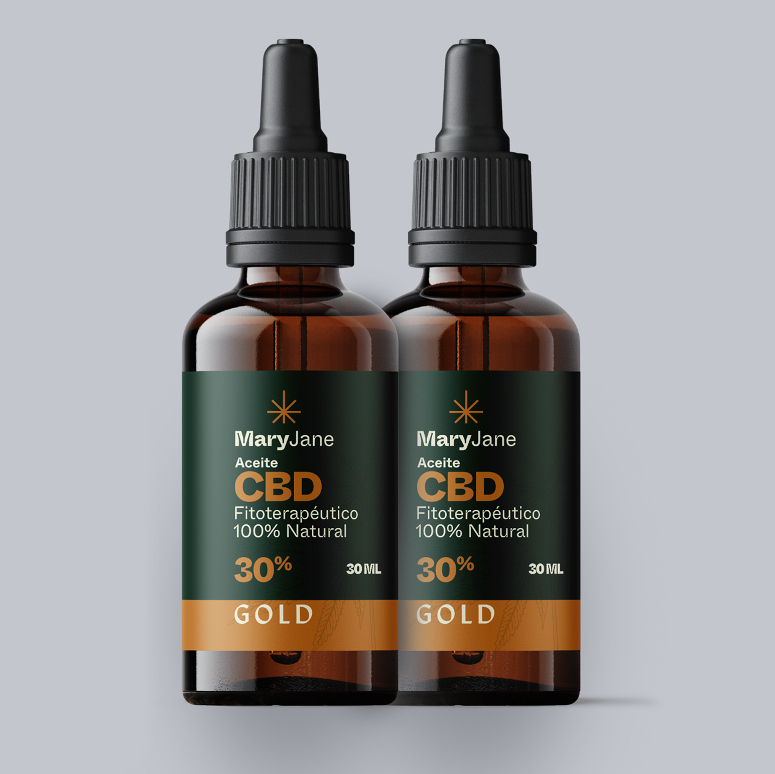 2 Aceites 30ml Gold / 30% CBD (Oferta)